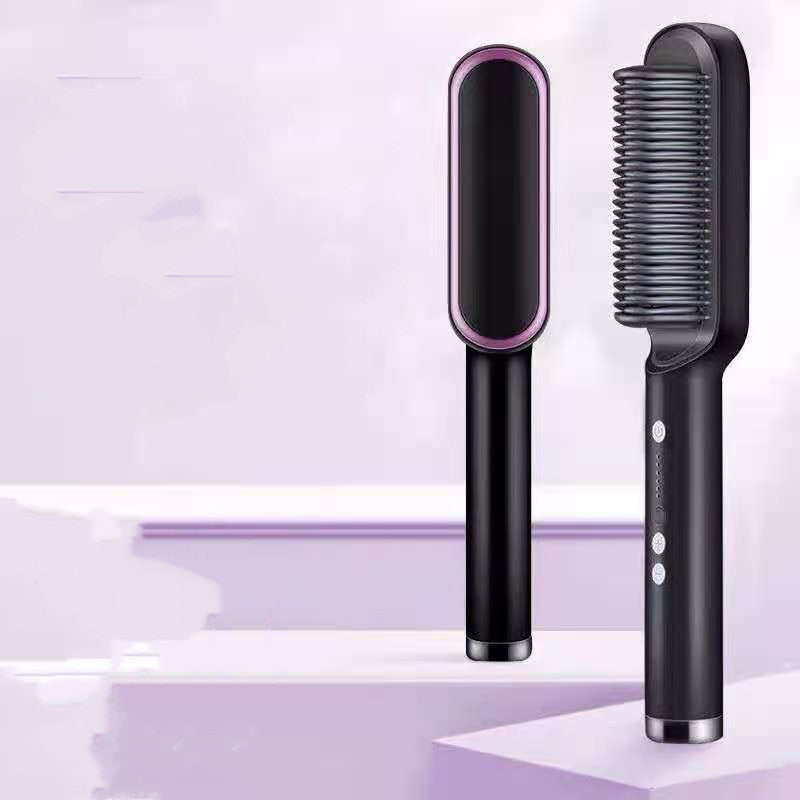 Kallosi 2 in 1 Straightener Comb Curling Brush