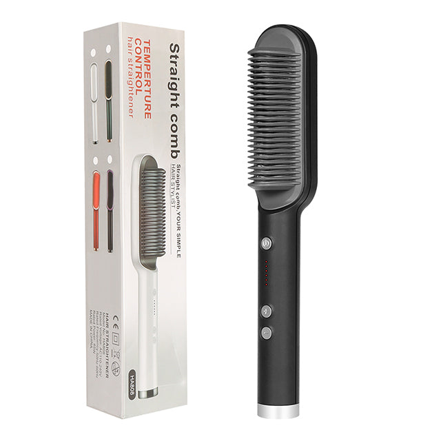 Kallosi 2 in 1 Straightener Comb Curling Brush